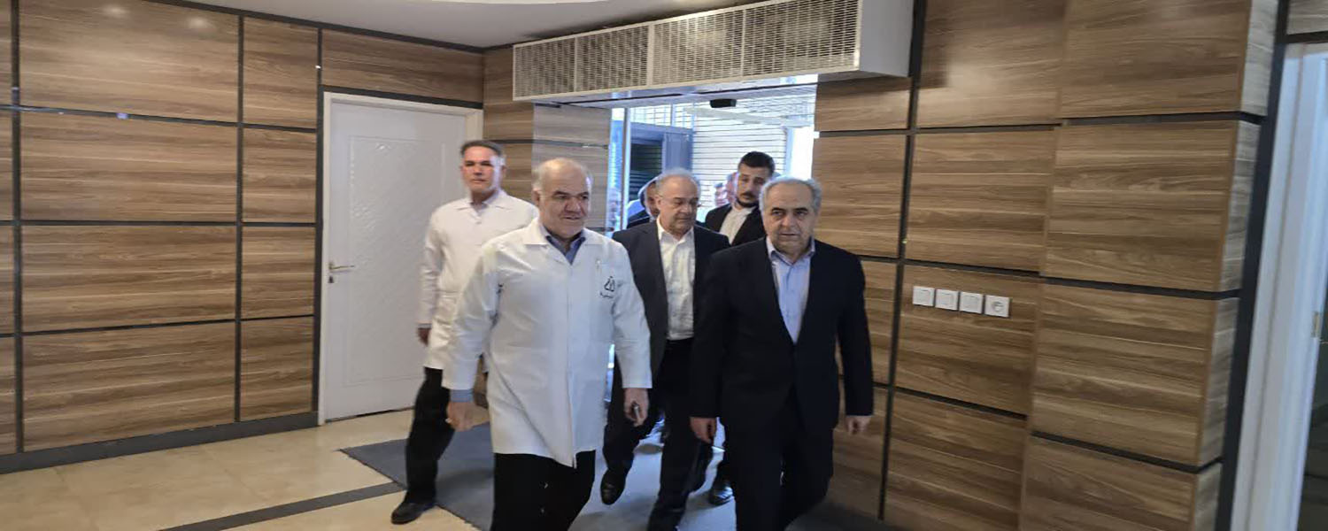 گزارش تصویری بازدید استاندار محترم آذربایجان شرقی جناب آقای دکتر سرمست از شرکت داروسازی دانا